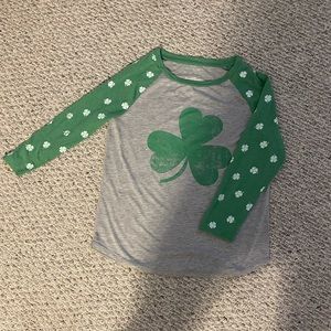 COPY - Shamrock 3/4 length sleeve tee